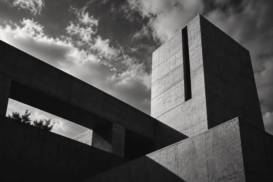 Fotografía en blanco y negro de Virgilio De Mier