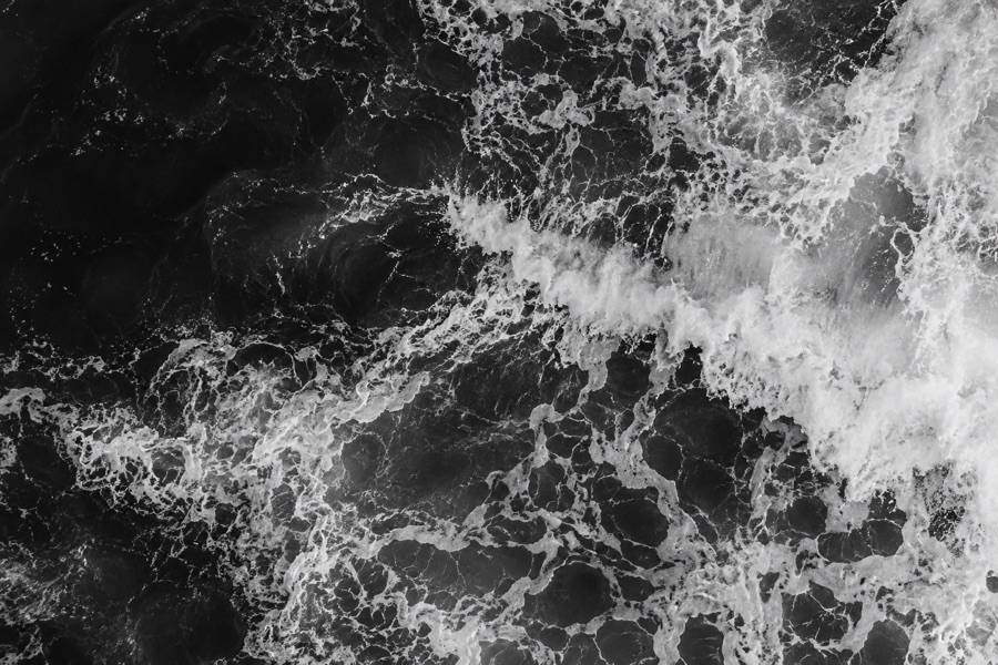 Fotografía en blanco y negro de Virgilio De Mier