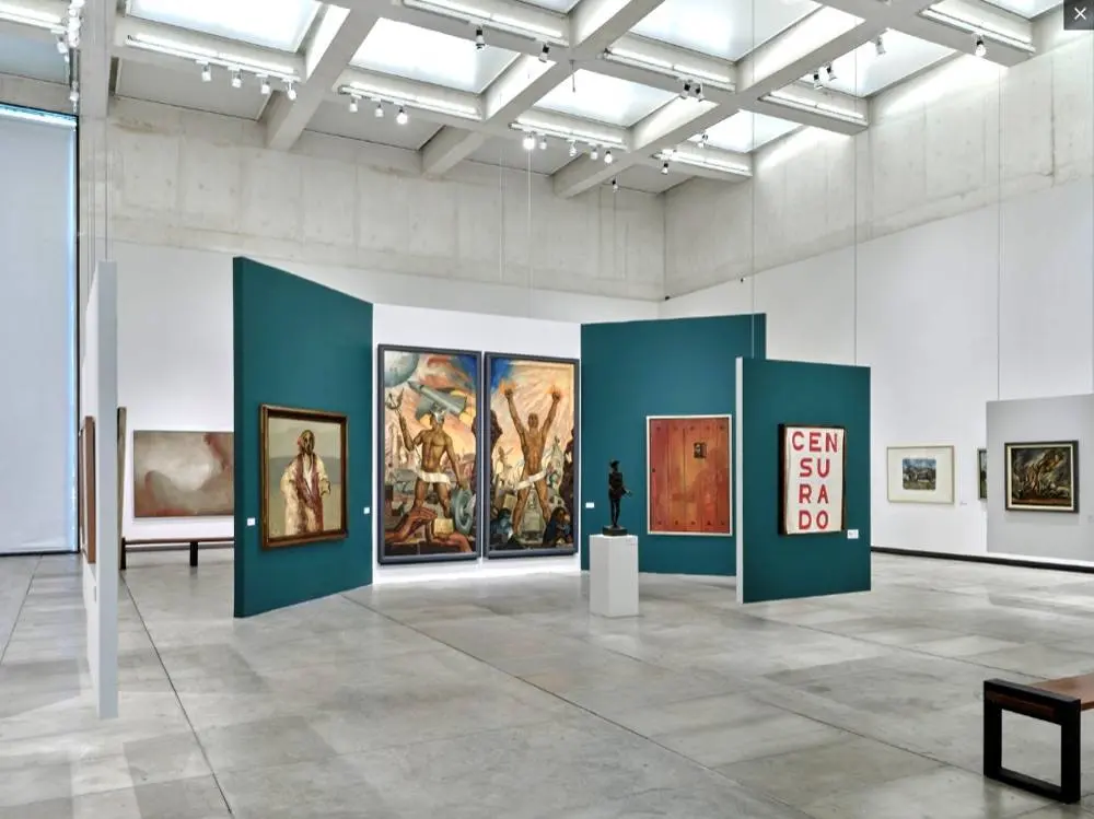 Sala de exposición del Museo Morelense de Arte Contemporáneo