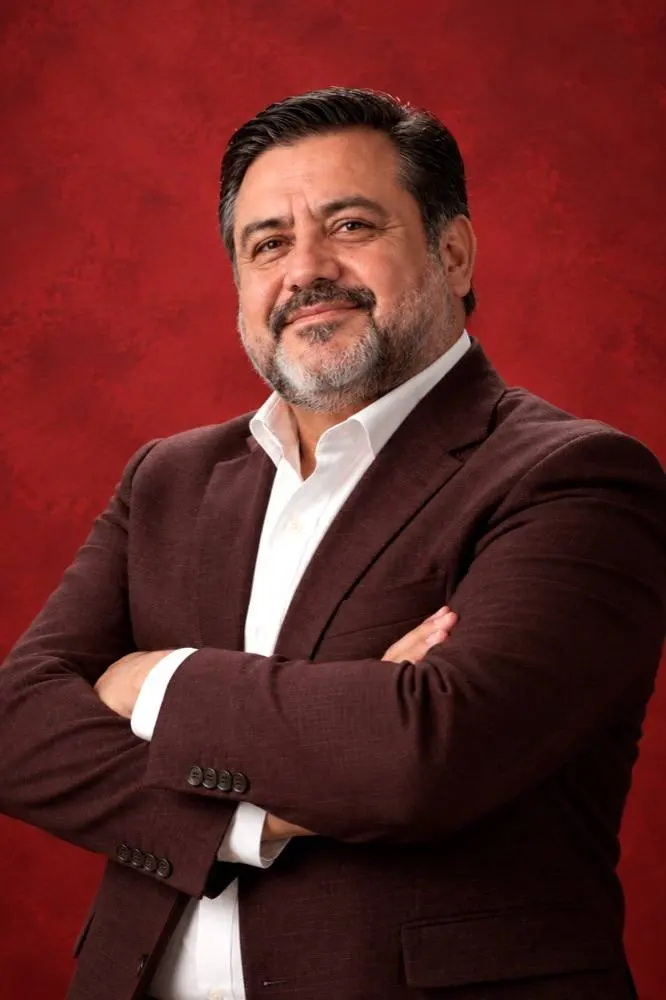 Retrato de un hombre para campaña política